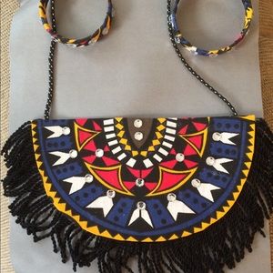 Ethnic african necklace set